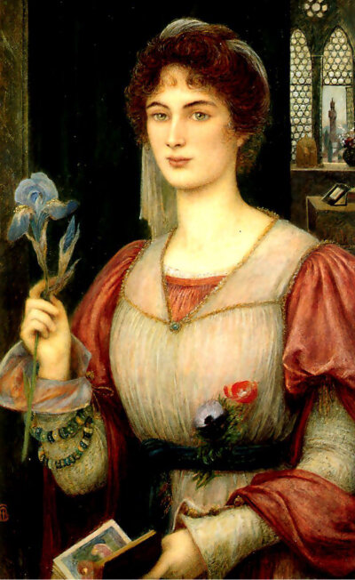 最受瞩目的19世纪拉斐尔前派女画家marie spartali stillman来自希腊