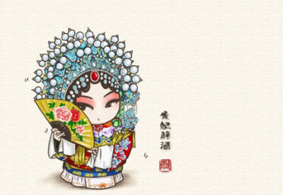 戏子手绘