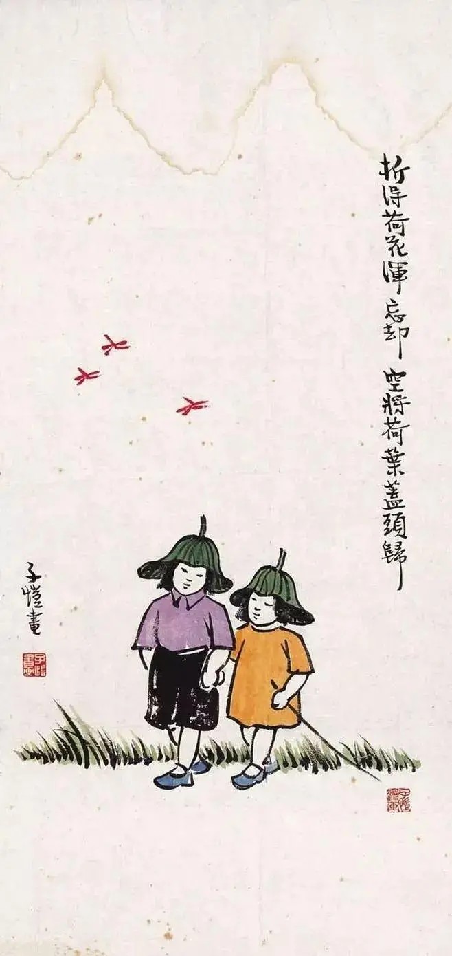 丰子恺作品 - 堆糖,美图壁纸兴趣社区