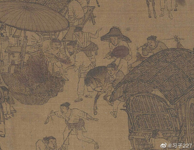 始用之,施裙及颈,宋士大夫,往往用皂纱若青,全幅连缀于油帽或毡笠之前
