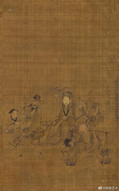字朋梅,号孤云处士,永嘉(今浙江省温州市)人,元代画家,擅长人物画和