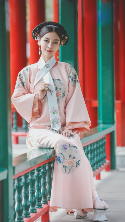 angelababy清宫装