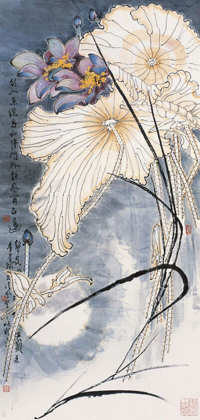 郑乃珖 工笔百花欣赏