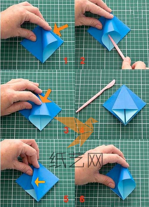 折纸风铃教程图片
