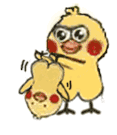 小黄鸡 鹦鹉