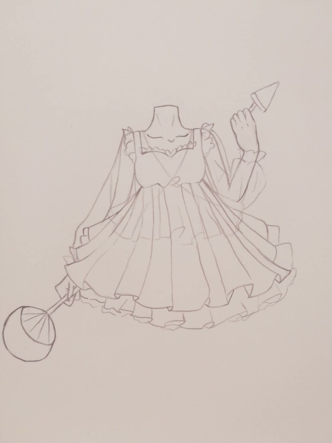 裙子的画法简单图片