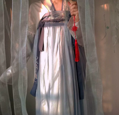 唐风汉服梨花渡家软烟罗