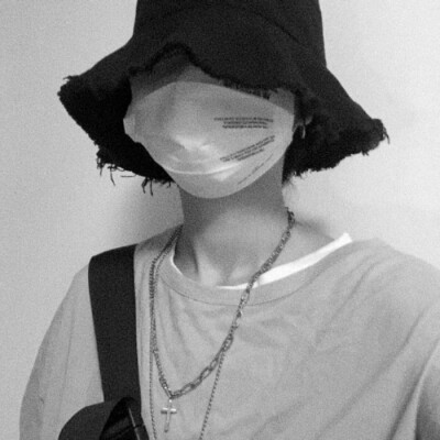 黑白酷酷的男头