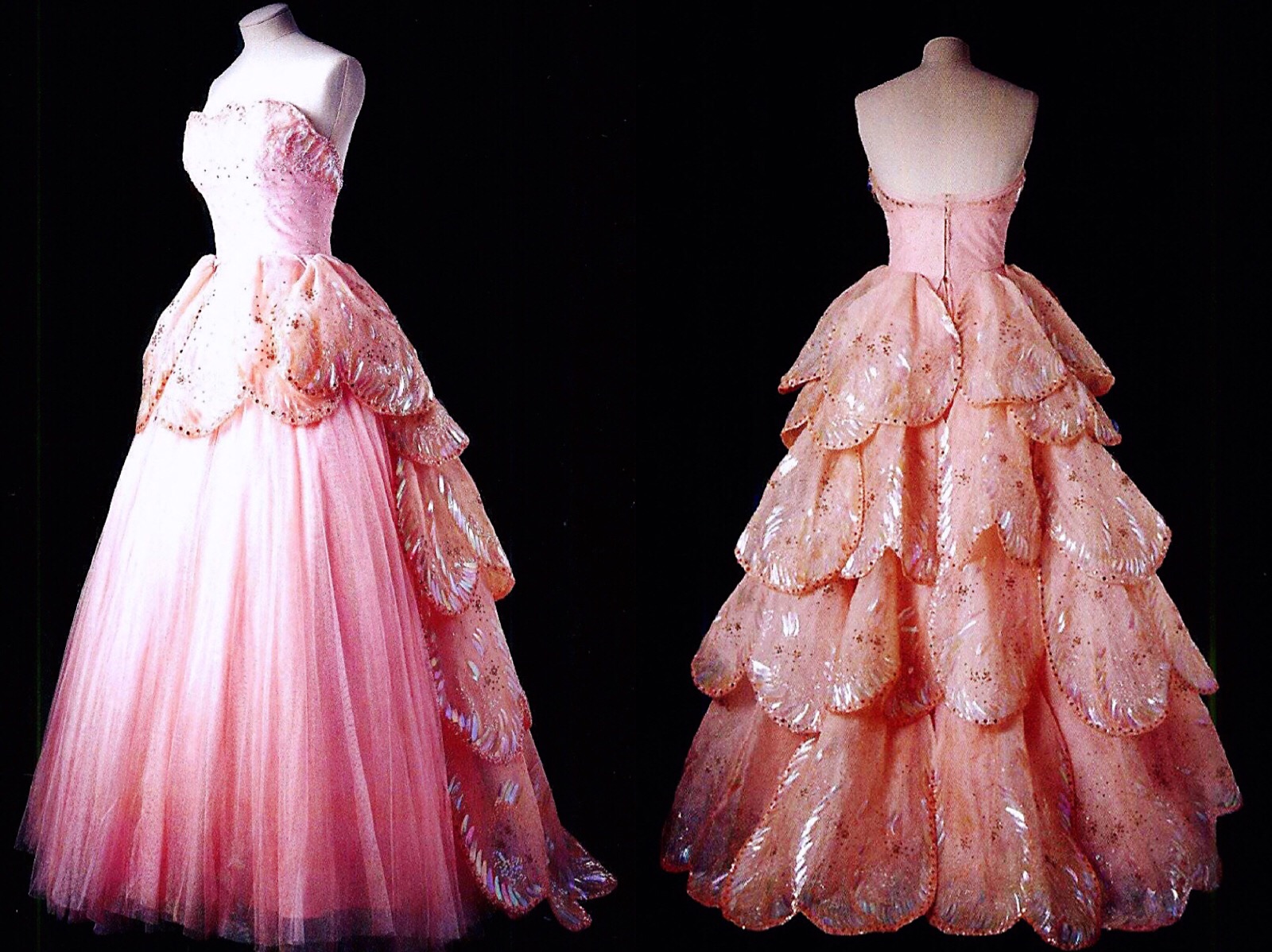 礼服为美国时装制造商nanty frocks经迪奥授权复制的产品,款式来自