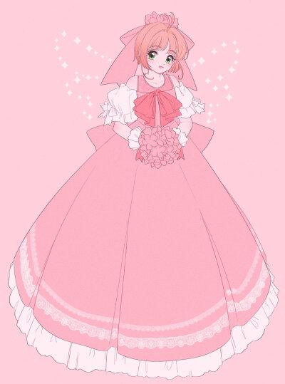 魔卡少女樱# 婚纱系列画师:木澄玲生