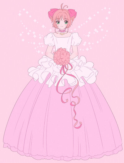 魔卡少女樱# 婚纱系列画师:木澄玲生