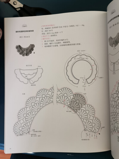 钩领子15款图解图片