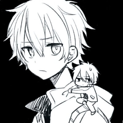 动漫男头,高冷