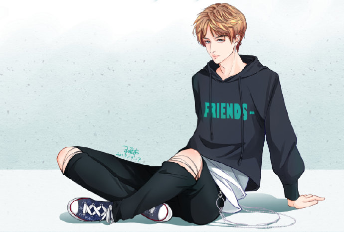 王一博手绘饭绘漫画