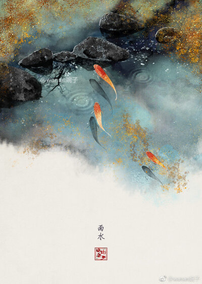 【古风素材】-繁华落尽,纸上开花