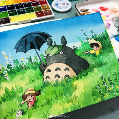 收集   点赞  评论  水彩 二次元 动漫 龙猫 宫崎骏的漫画 0 103