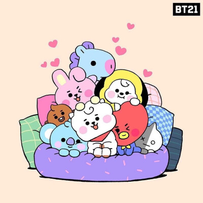 防弹与bt21