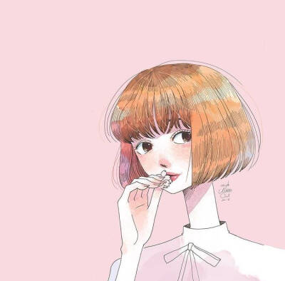 女生头像*(by ins:miniaturized ) via @ins插画 [/cp]