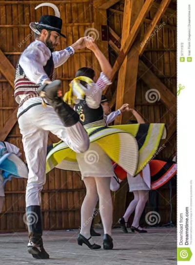 捷克舞蹈土风舞图片