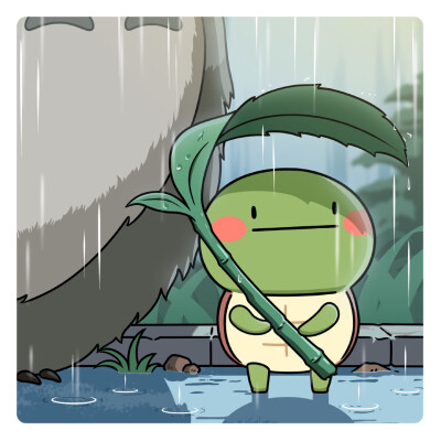 小绿蛙情侣头像