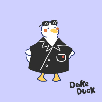 可爱鸭鸭头像壁纸 cr.大可鸭dake