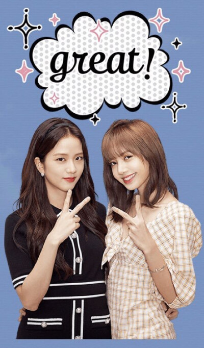 jisoo&lisa