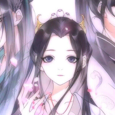 三人头像,古风情头