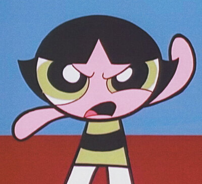 飞天小女警头像三人