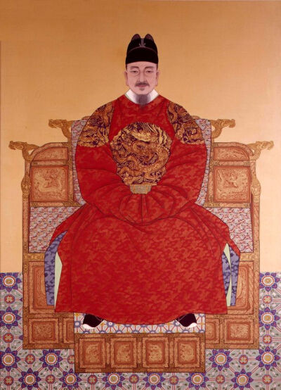 李祹22岁即位,共在位32年(1418年至1450年),在位期间是朝鲜