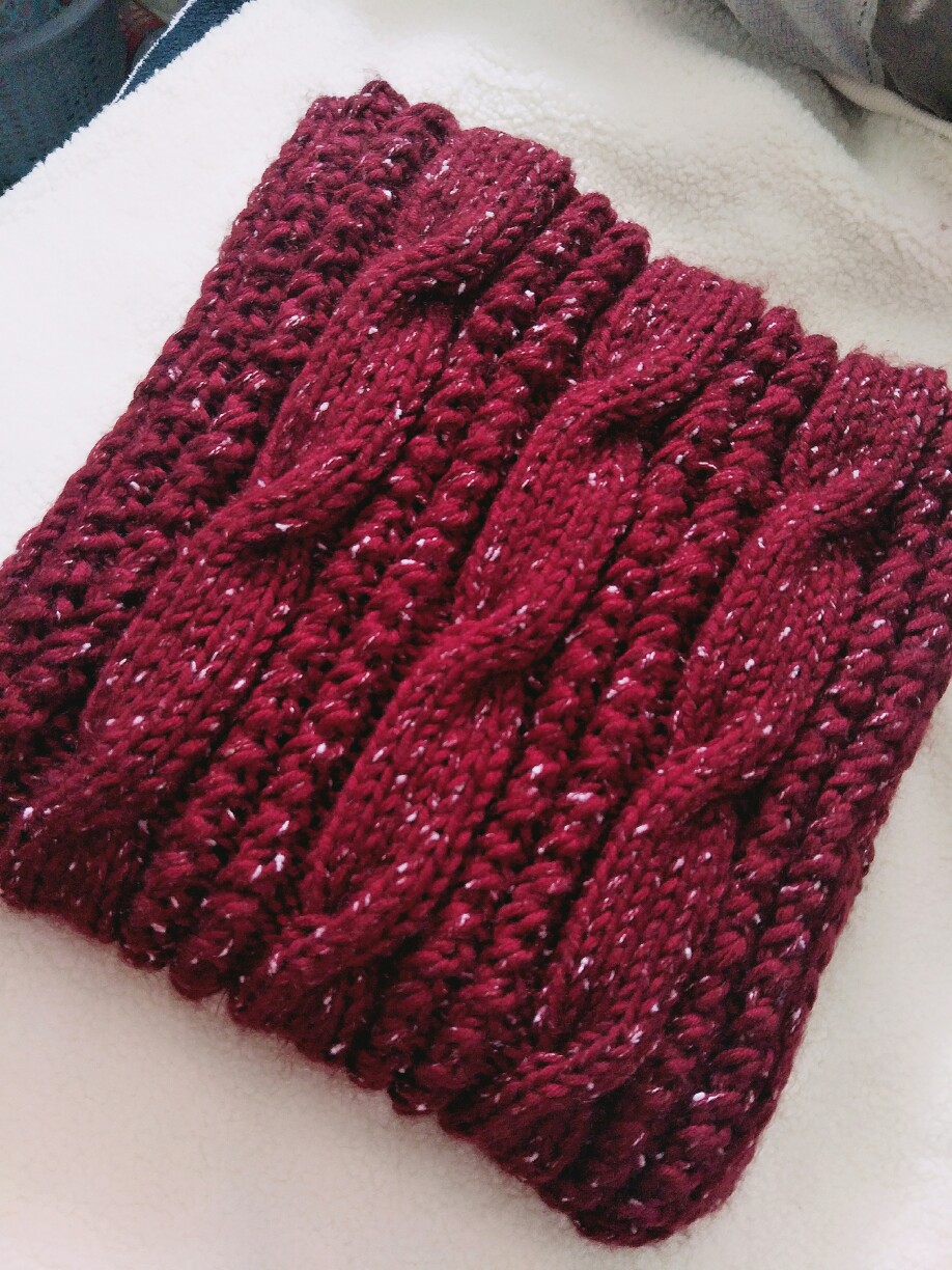 酒红色鱼骨刺麻花 有看上的嘛