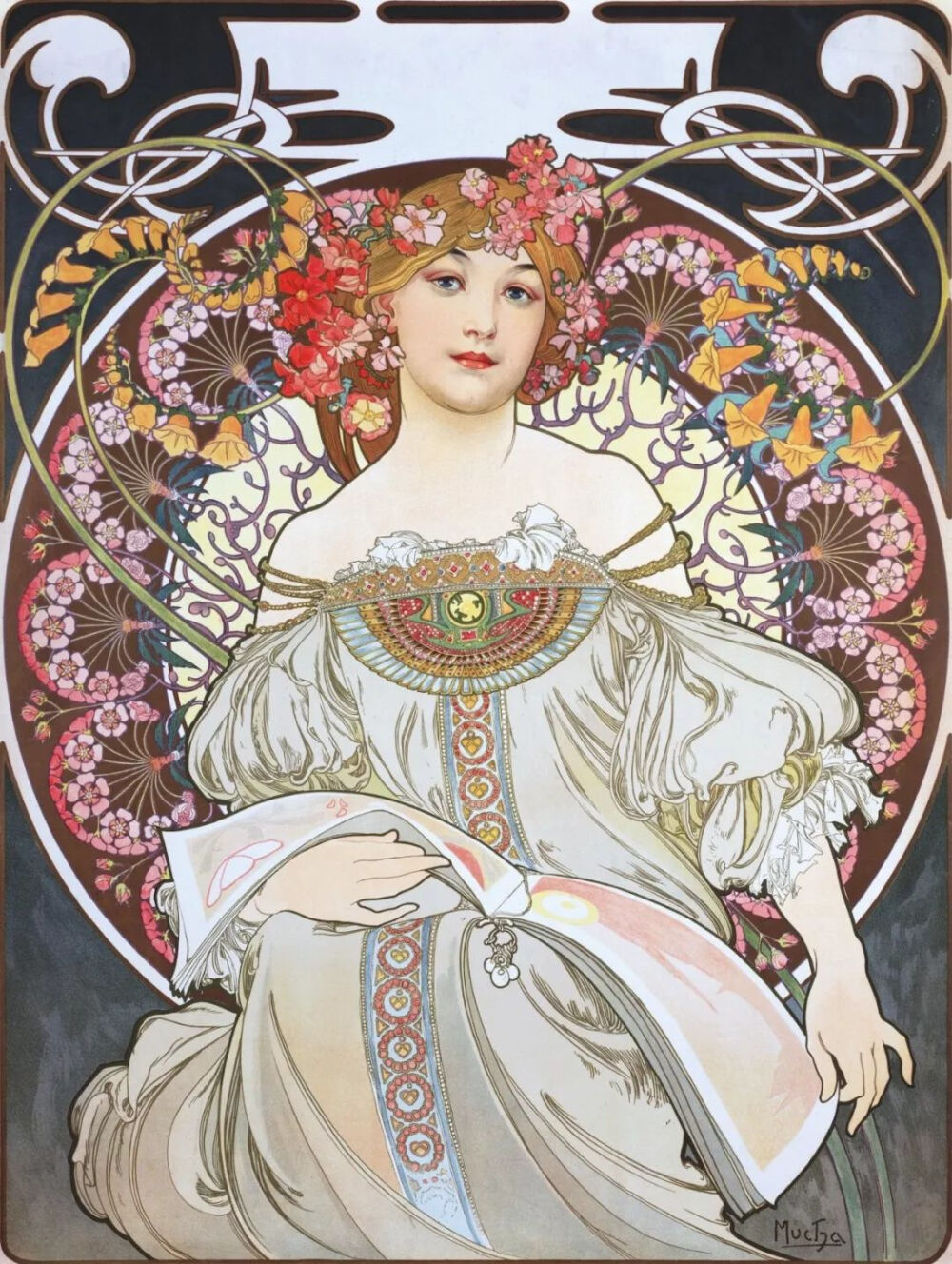 《遐想》1897年.