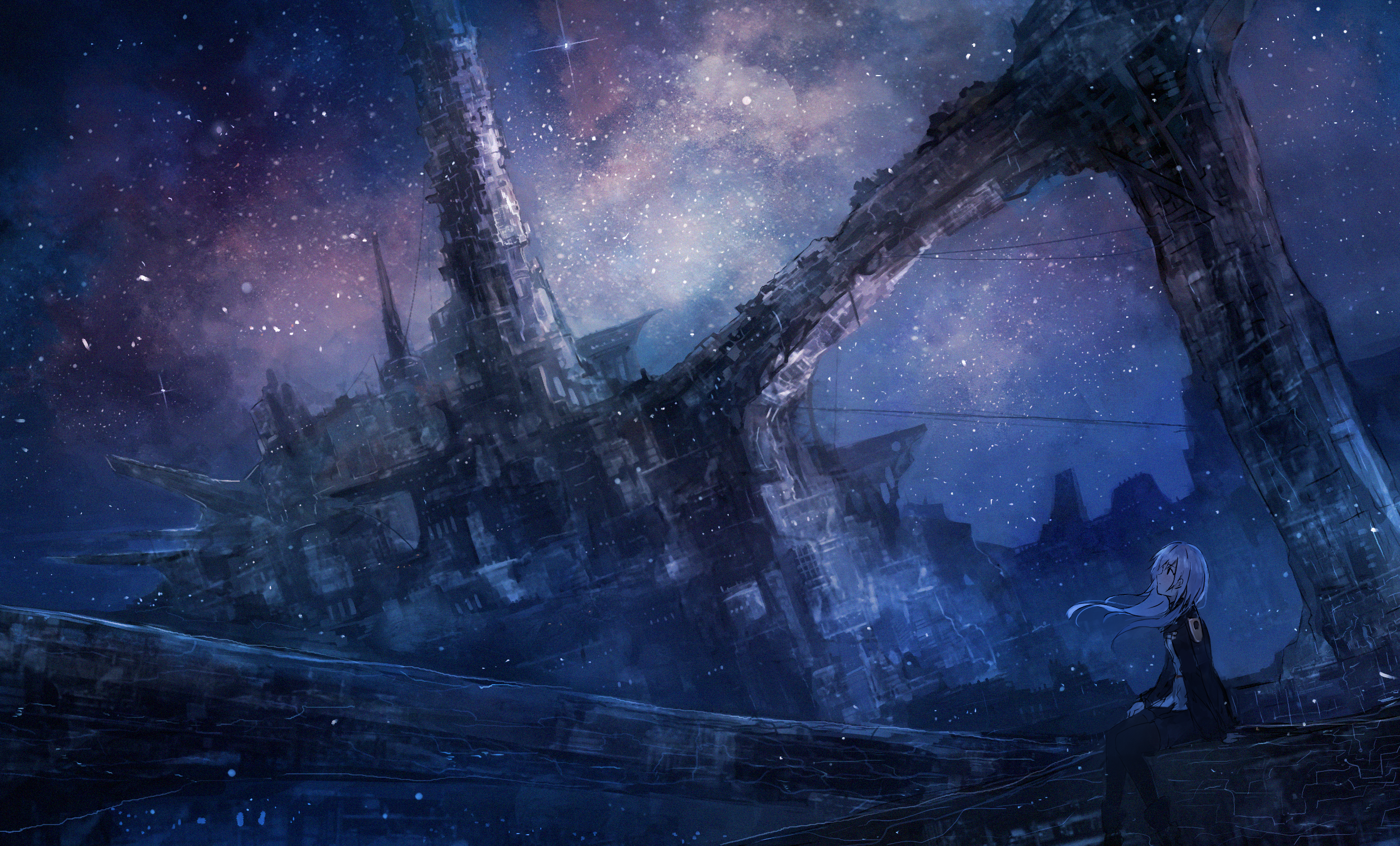星 绘师:axle(p id=8236670) 本作品id=78020266