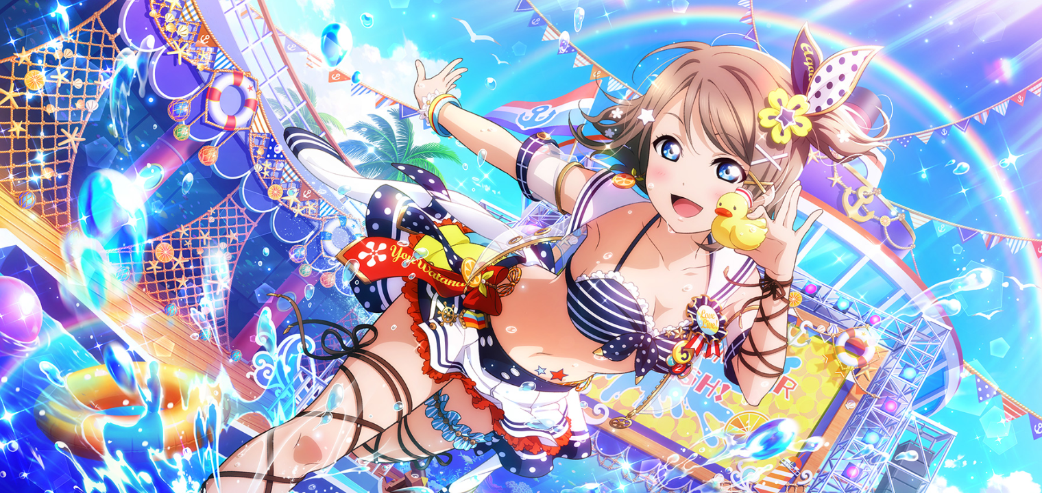 loveliveallstars,lovelive九人 lovelive all stars 渡边曜 ur 服装觉醒
