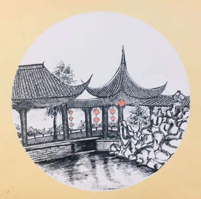 高级线描