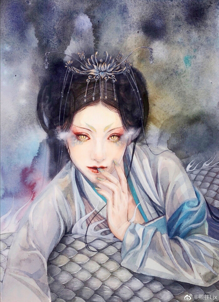 人物手绘 作者:熙往ljx