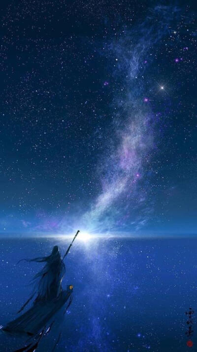 超好看的夜空壁纸