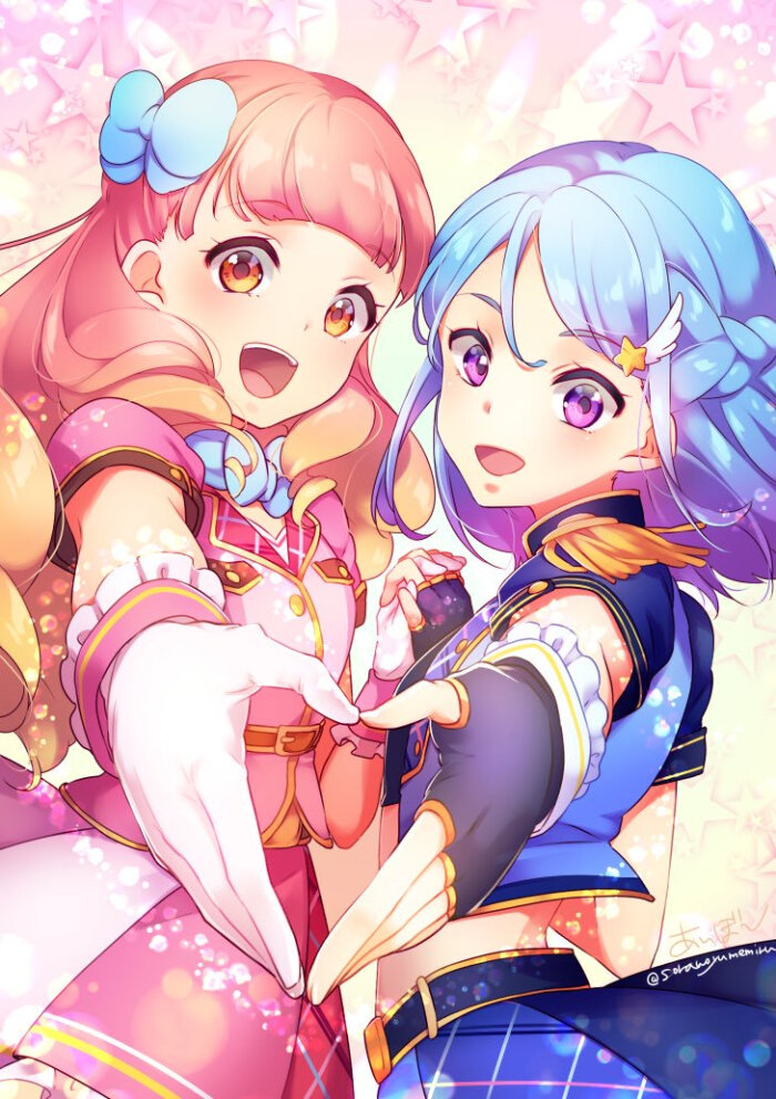 偶像活动friends![友希爱音/凑美绪]