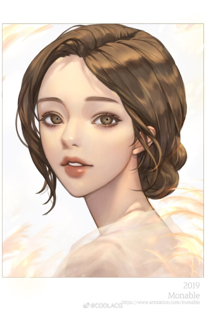 动漫图:(多彩)* #微博转载分享:韩国画师『mmmonable』的插画作品