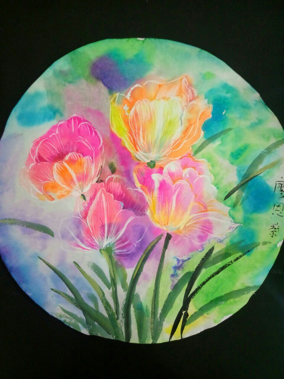 彩墨绘画