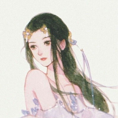 清秀古风女头像