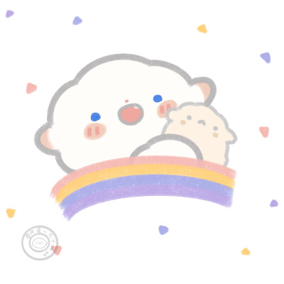卡通小羊头像