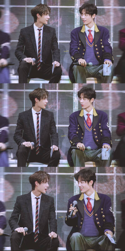 王一博肖战博君一肖图片出处见水印 来自微博侵删!