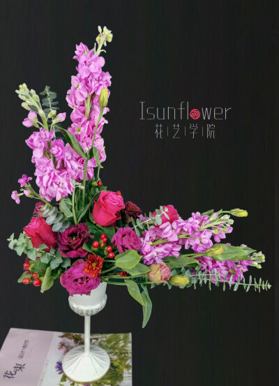 l型古典插花