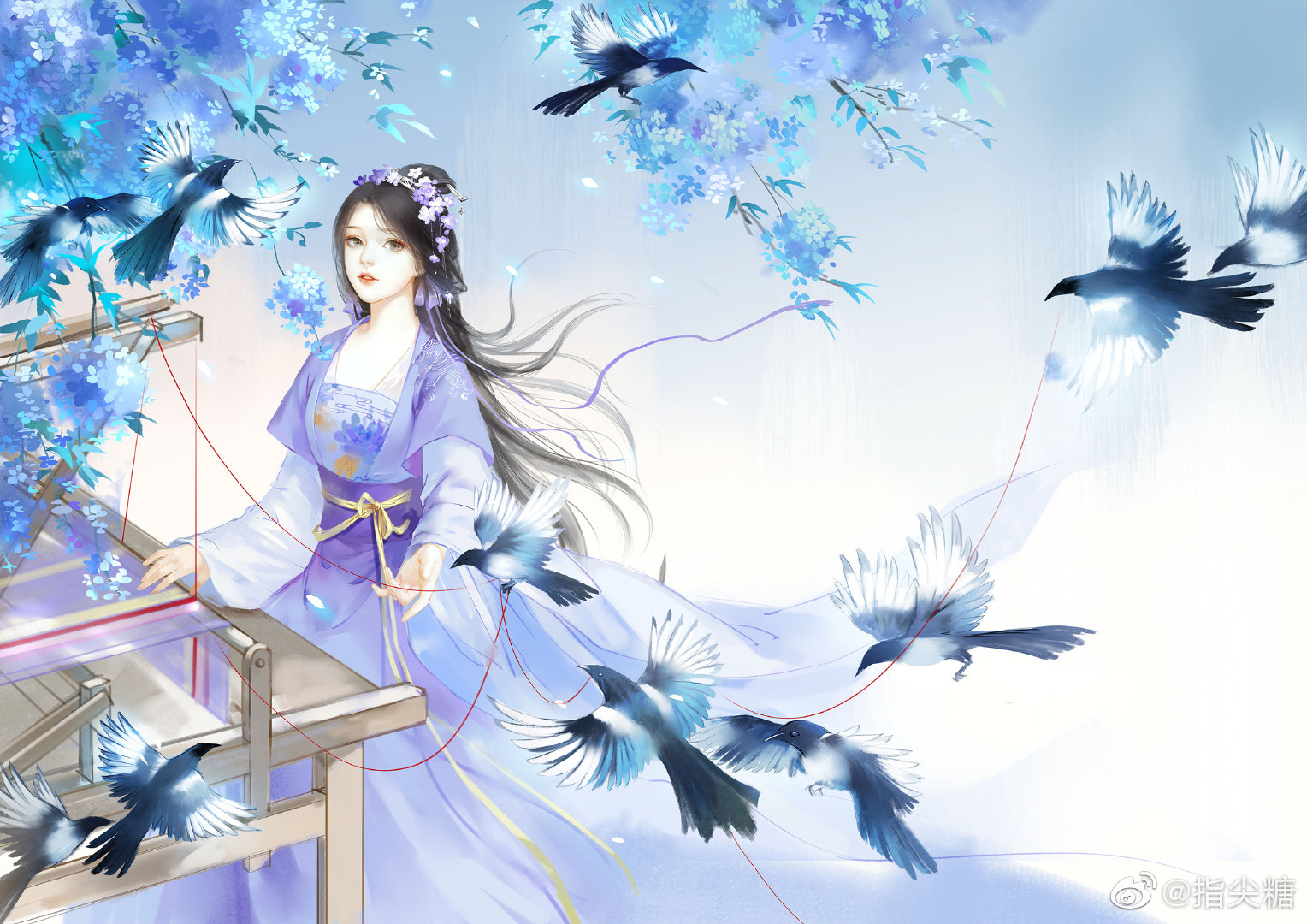 (古风美人)绘师:指尖糖