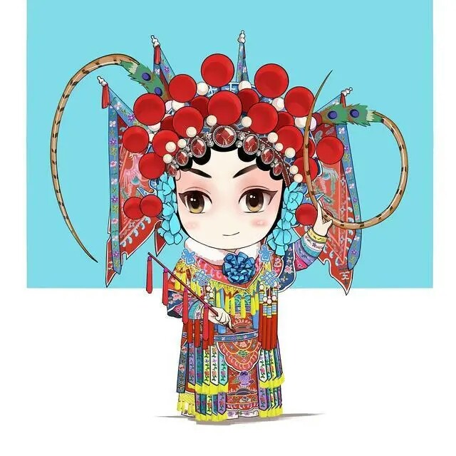 q版京剧人物