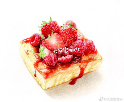 美食的彩铅