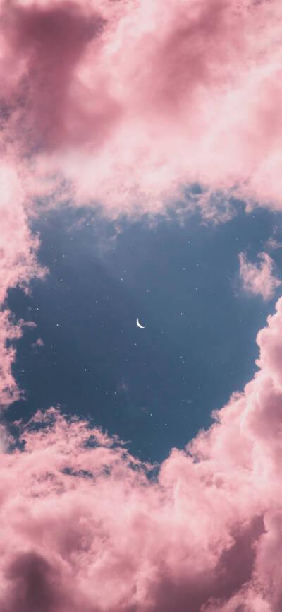 星空#唯美#简约#云朵和天空