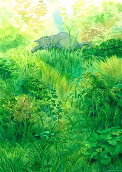 清新 唯美 绿色