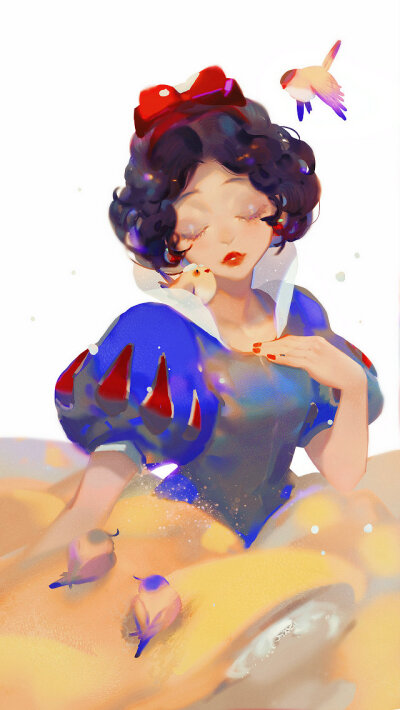 动漫图:(多彩#插画)*画师:眠狼
