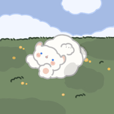 情头,头像壁纸图源于微博@只是一只小羊羊